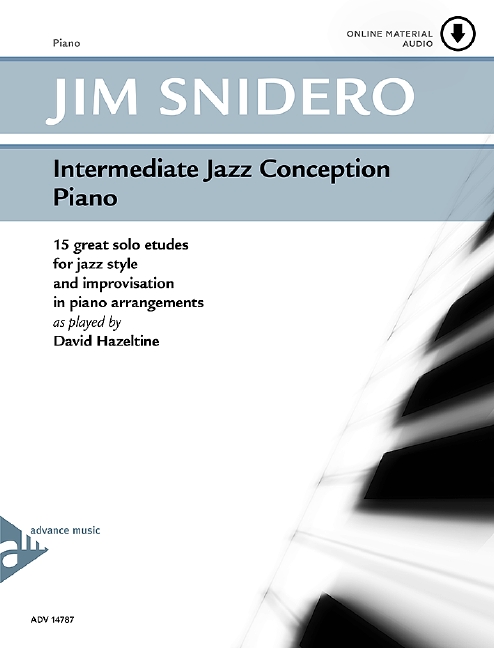 Vorderes Coverbild Intermediate Jazz Conception Piano 