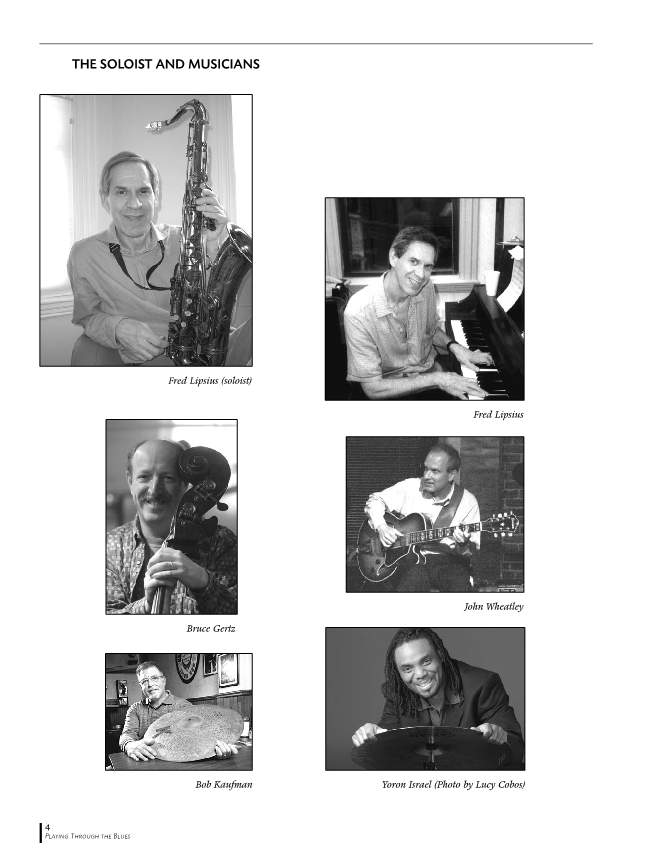 Anderes Coverbild Playing Through The Blues - Tenor Saxophone 