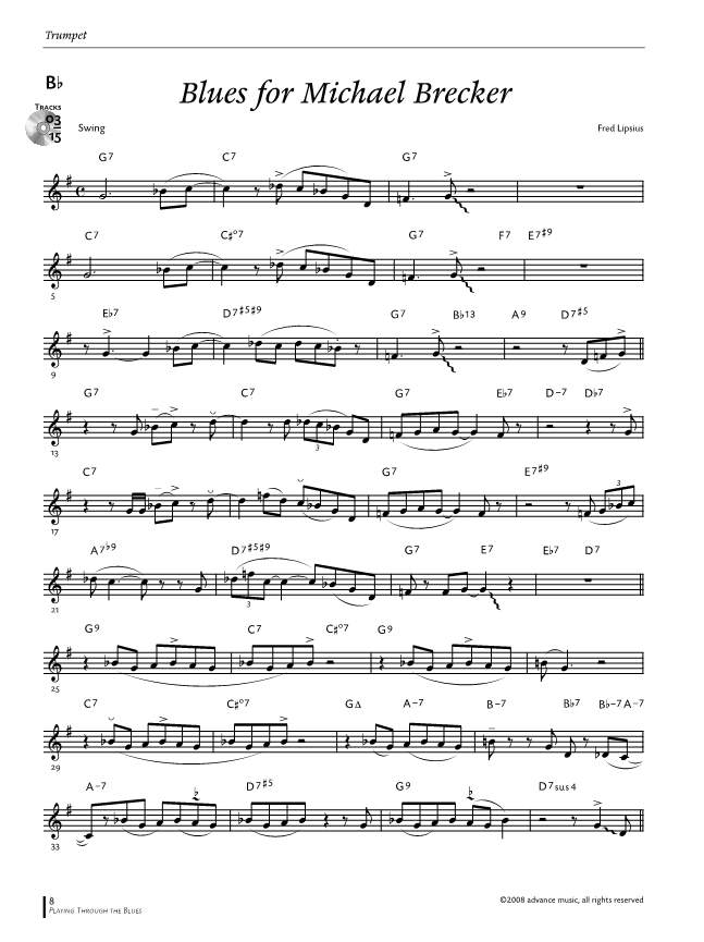 Anderes Coverbild Playing Through The Blues - Trumpet 
