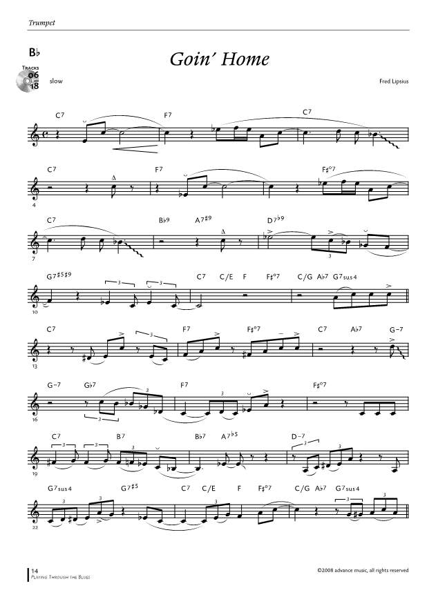 Anderes Coverbild Playing Through The Blues - Trumpet 