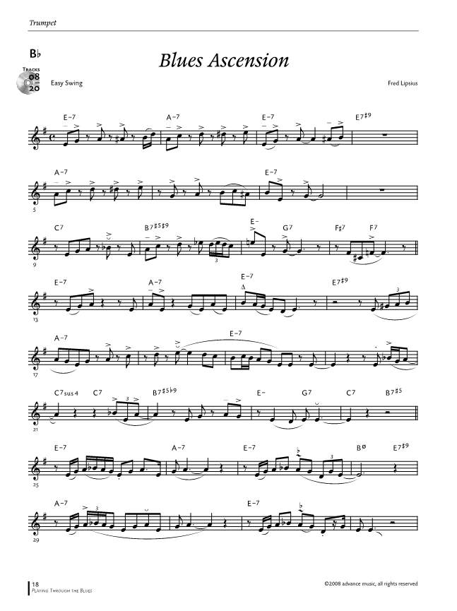 Anderes Coverbild Playing Through The Blues - Trumpet 