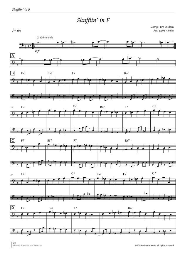 Anderes Coverbild How to Play Bass in a Big Band 