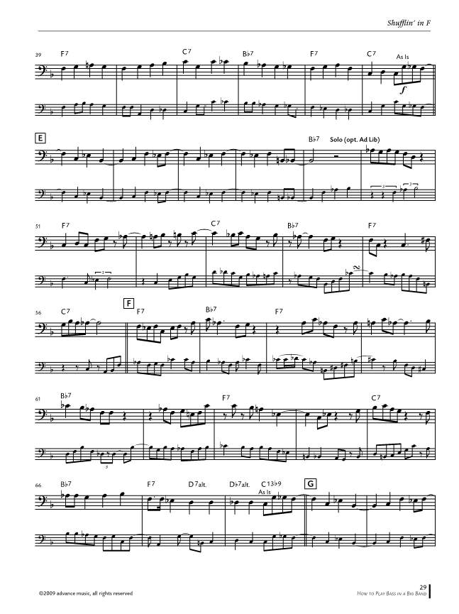 Anderes Coverbild How to Play Bass in a Big Band 