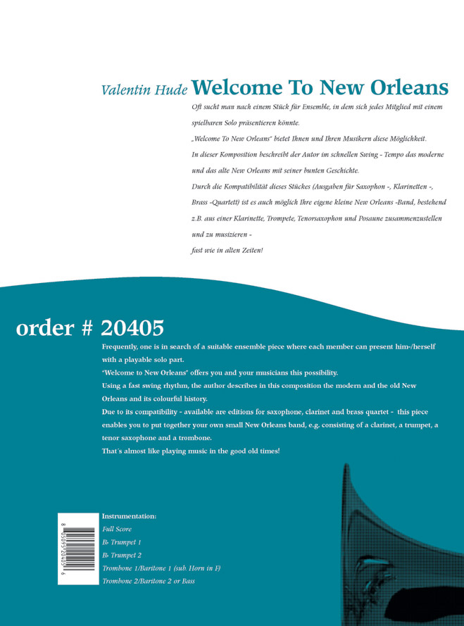 Anderes Coverbild Welcome To New Orleans 