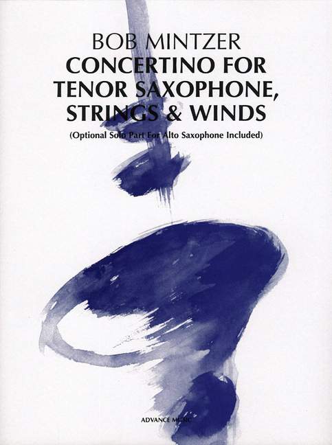 Vorderes Coverbild Concertino for Tenor Saxophone, Strings & Winds 