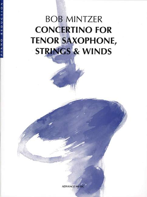 Vorderes Coverbild Concertino for Tenor Saxophone, Strings & Winds 