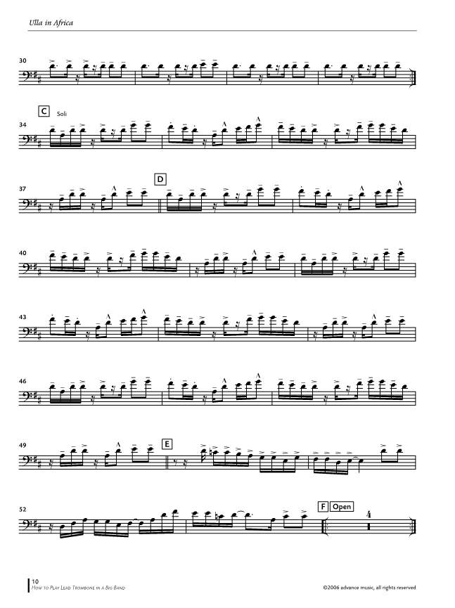 Anderes Coverbild How to play Lead Trombone in a Big Band 