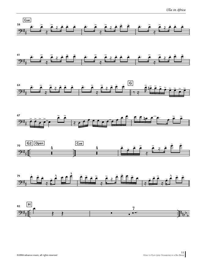 Anderes Coverbild How to play Lead Trombone in a Big Band 