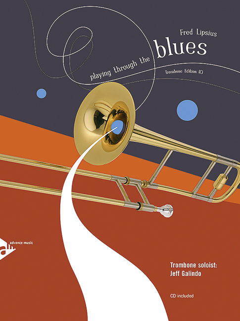 Vorderes Coverbild Playing Through The Blues - Trombone 