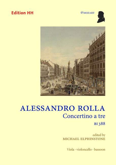 Vorderes Coverbild Concertino a tre 