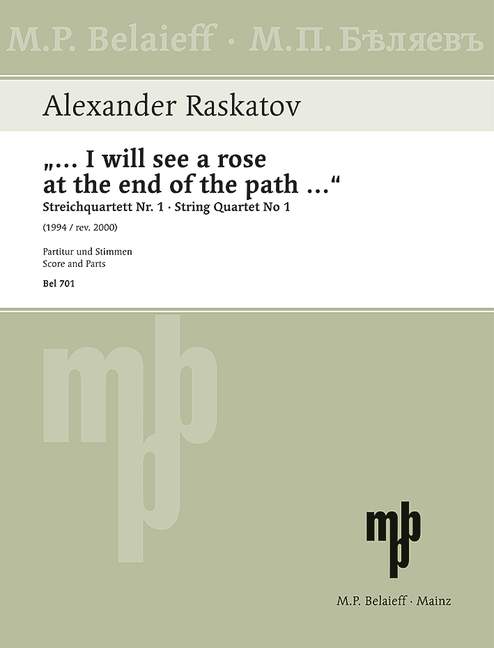 Vorderes Coverbild "... I will see a rose at the end of the path..." 