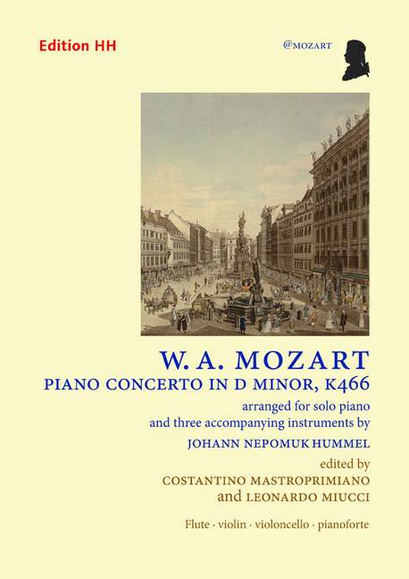 Vorderes Coverbild Konzert für Klavier und Orchester Nr. 20 d-Moll KV 466