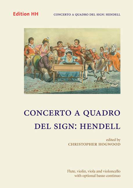 Vorderes Coverbild Concerto a quadro del Sign: Hendell 