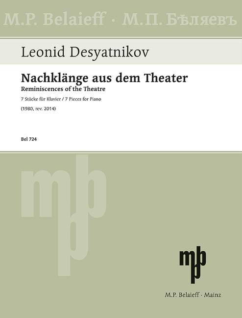 Vorderes Coverbild Nachklänge aus dem Theater 