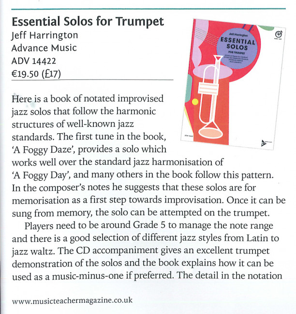 Vorderes Coverbild Essential Solos for Trumpet 
