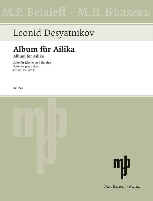 Vorderes Coverbild Album für Ailika 
