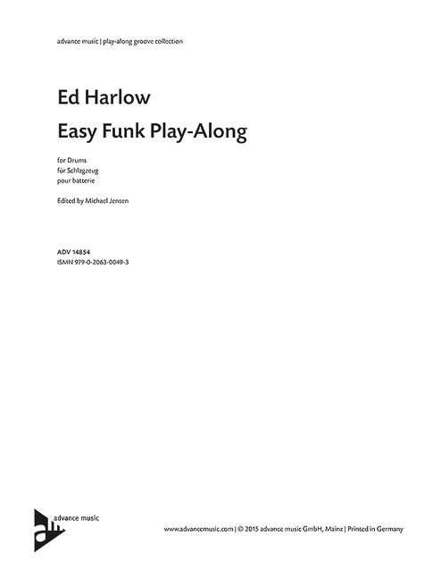 Vorderes Coverbild Easy Funk Play-Along 