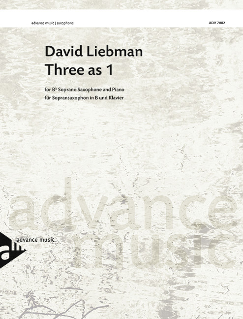 Vorderes Coverbild Three as 1 