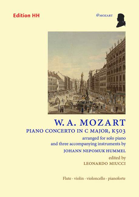 Vorderes Coverbild Piano concerto in C major K503 