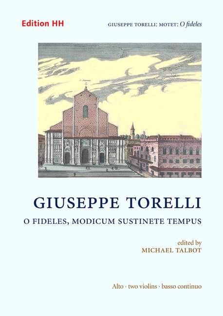 Vorderes Coverbild Motet: O fideles, modicum sustinete tempus 