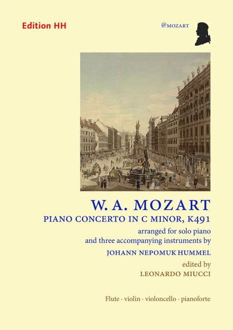 Vorderes Coverbild klavierkonzert Nr. 24 c-Moll KV 491