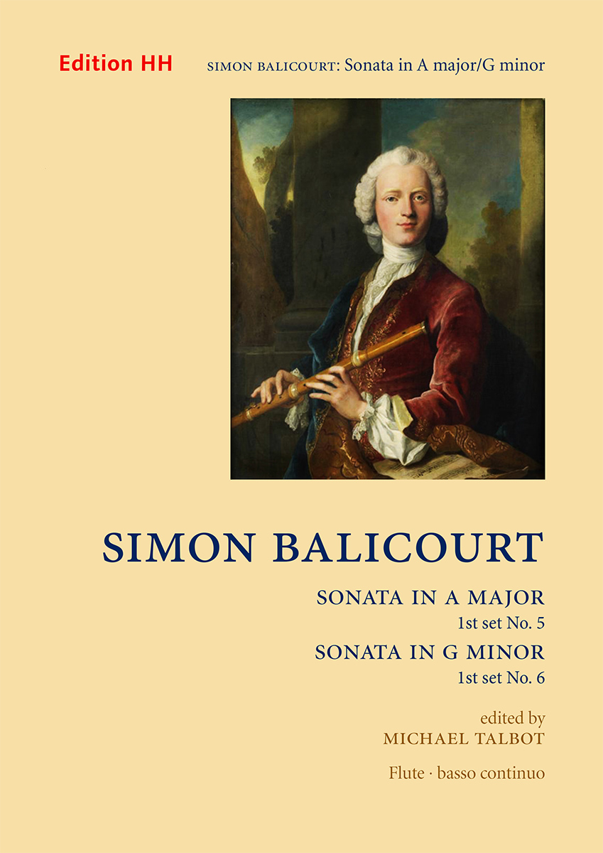 Vorderes Coverbild Sonata nos. 5 in A major and 6 in G minor 