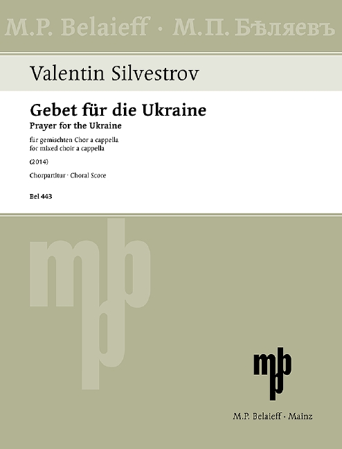 Vorderes Coverbild Gebet für die Ukraine 