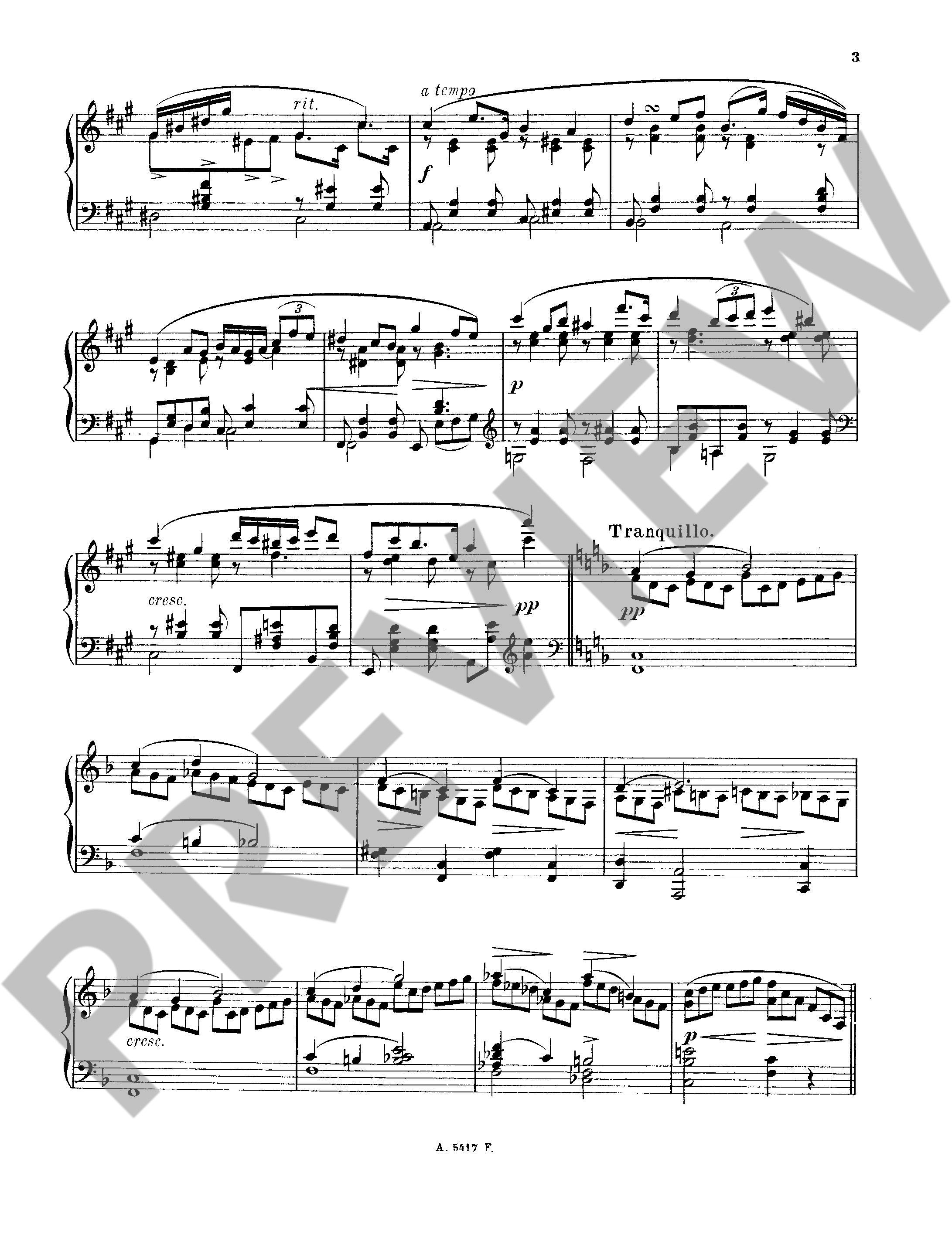 Anderes Coverbild Deux Mélodies pour Piano op. 30 
