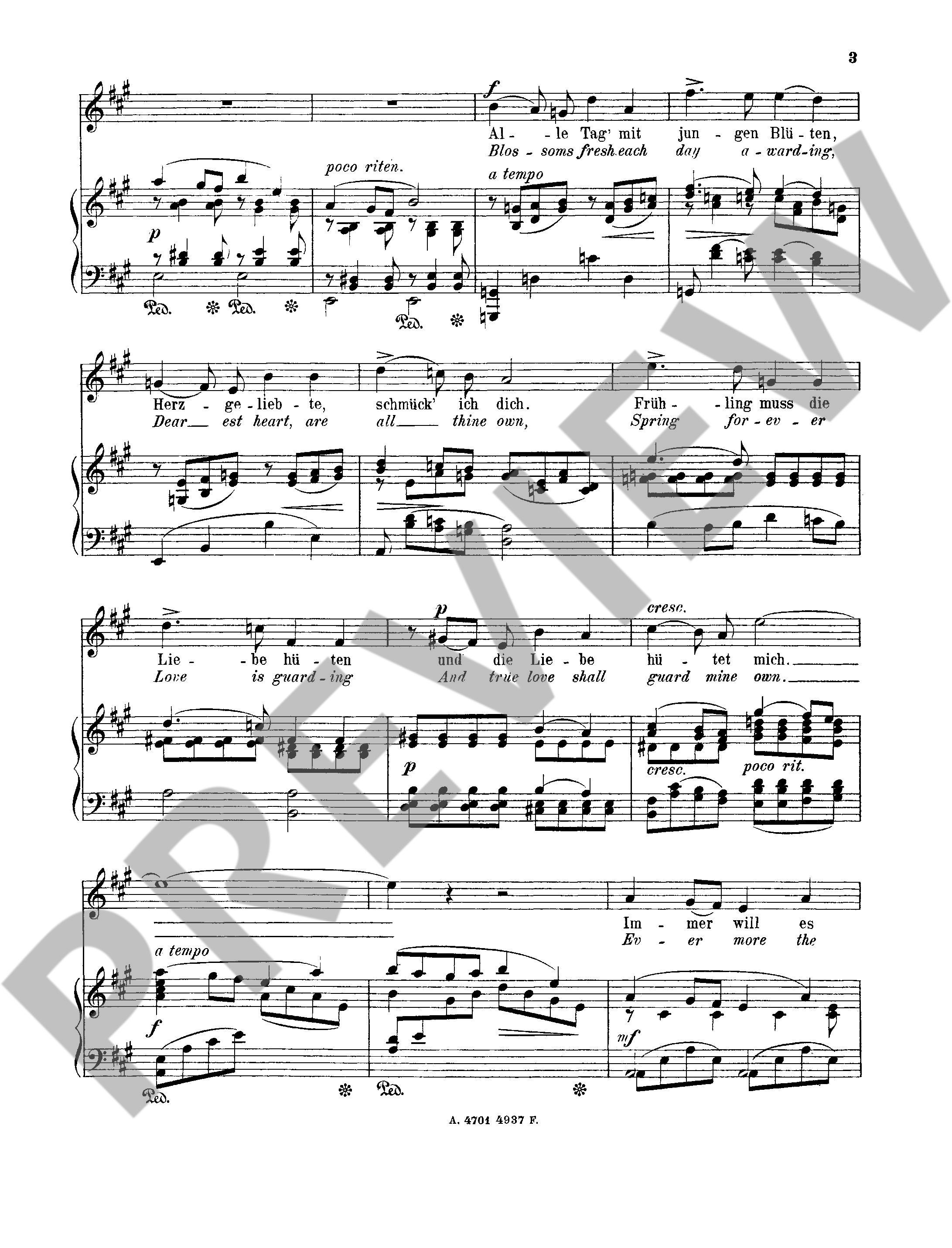 Anderes Coverbild Schleenblüt' A-Dur / Wiegenlied F-Dur op. 16 / op. 17 