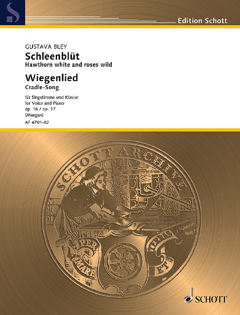 Vorderes Coverbild Schleenblüt' A-Dur / Wiegenlied F-Dur op. 16 / op. 17 