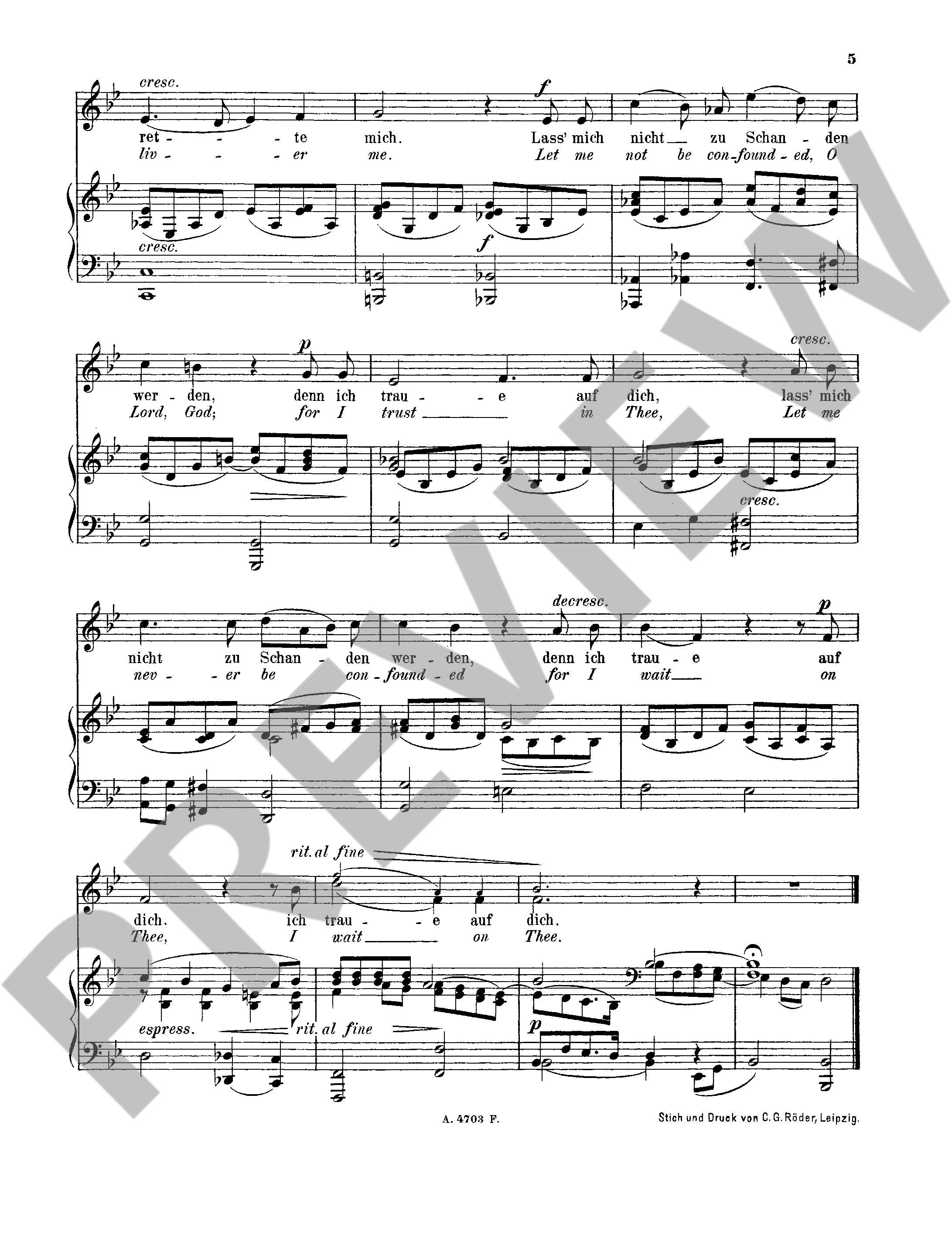 Anderes Coverbild Aus dem XXIII & XXV Psalm op. 18 