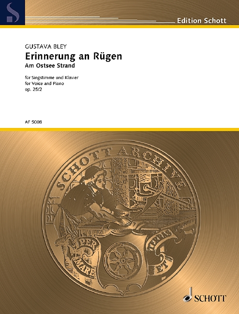 Vorderes Coverbild Erinnerung an Rügen op. 25/2 