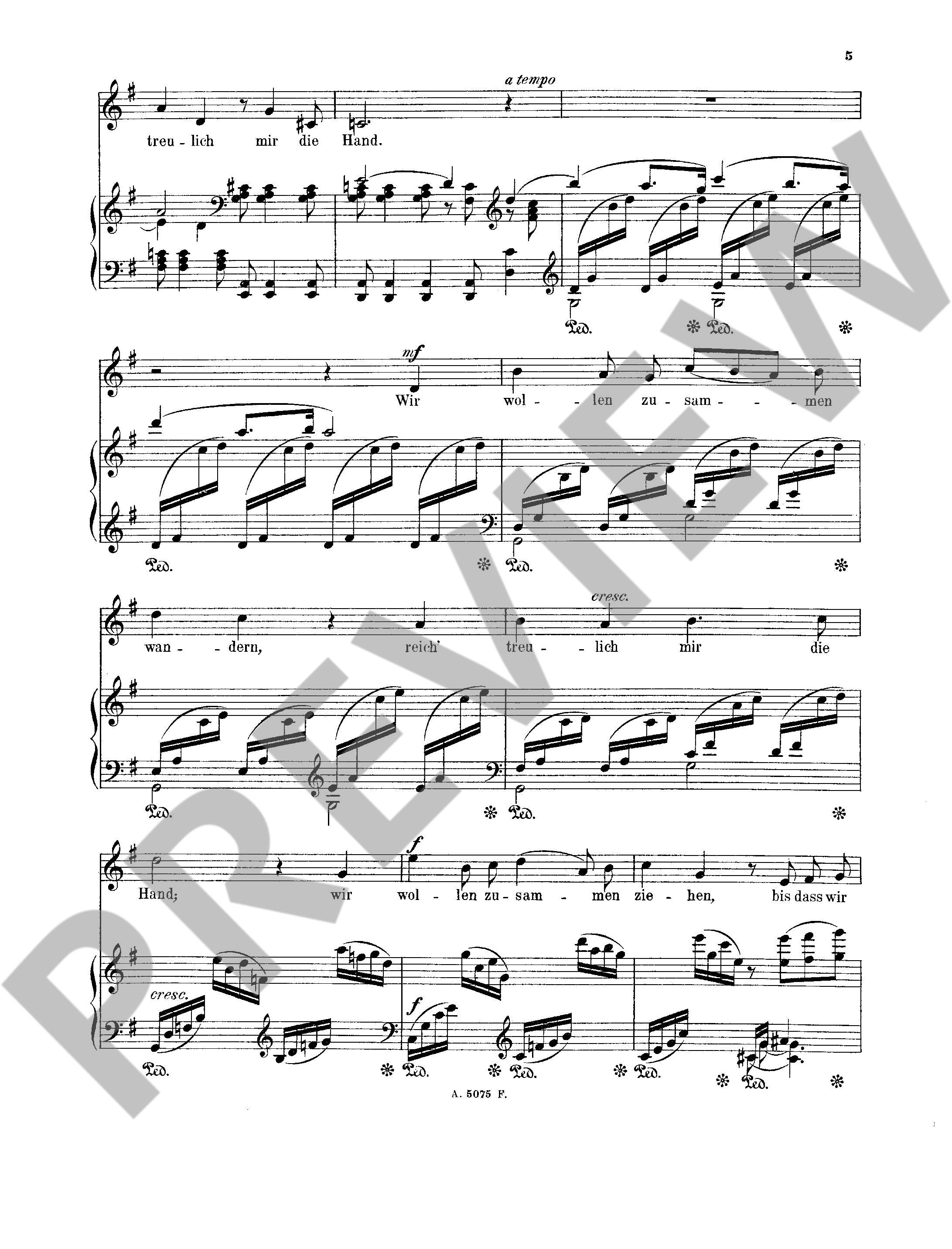 Anderes Coverbild Zwei Lieder op. 26 