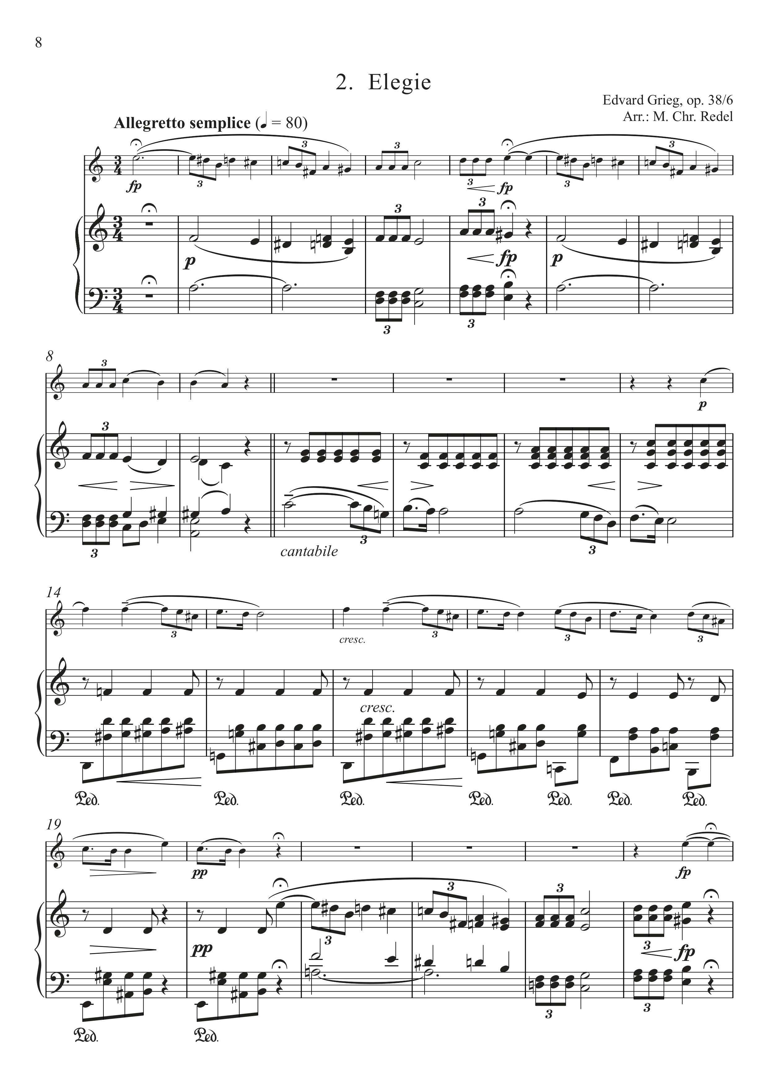 Anderes Coverbild Sechs lyrische Stücke 