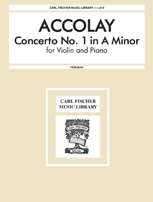 Vorderes Coverbild Concerto No. 1 In A Minor 