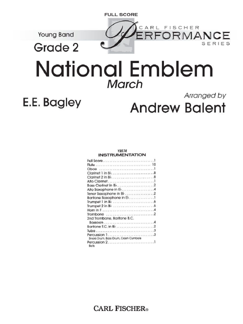 Vorderes Coverbild National Emblem (March) 