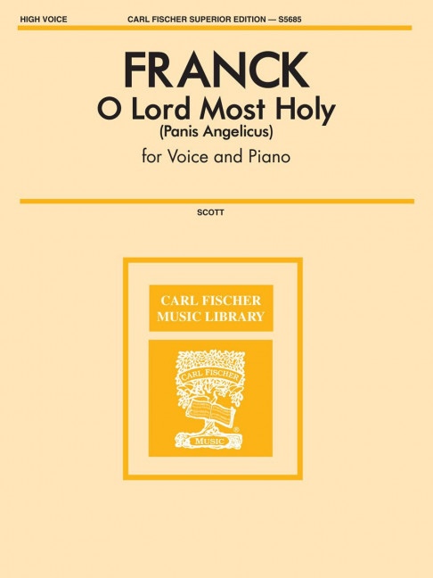 Vorderes Coverbild O Lord Most Holy (Panis Angelicus) 