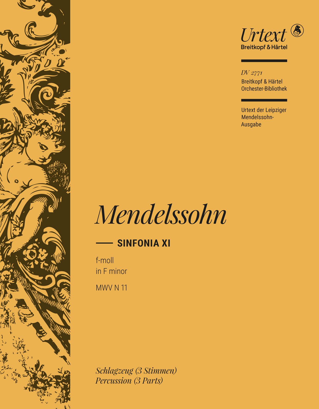 Vorderes Coverbild Sinfonia XI F-dur / f-moll MWV N 11