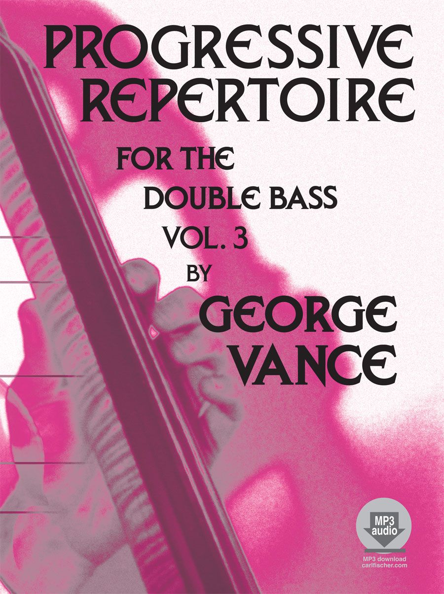 Vorderes Coverbild Progressive Repertoire for the Double Bass Volume 3