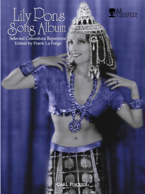 Vorderes Coverbild Lily Pons Song Album 