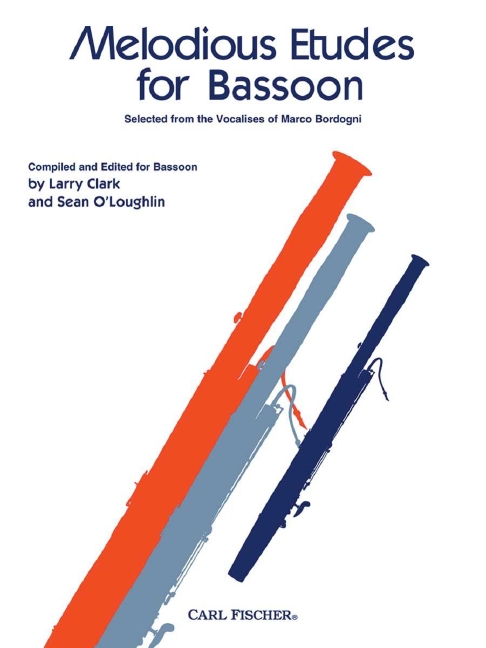 Vorderes Coverbild Melodious Etudes for Bassoon 