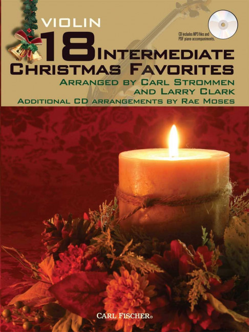 Vorderes Coverbild 18 Intermediate Christmas Favorites 