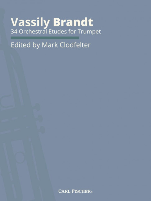 Vorderes Coverbild 34 Orchestral Etudes for Trumpet 