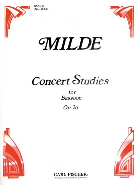 Vorderes Coverbild Concert Studies op. 26 