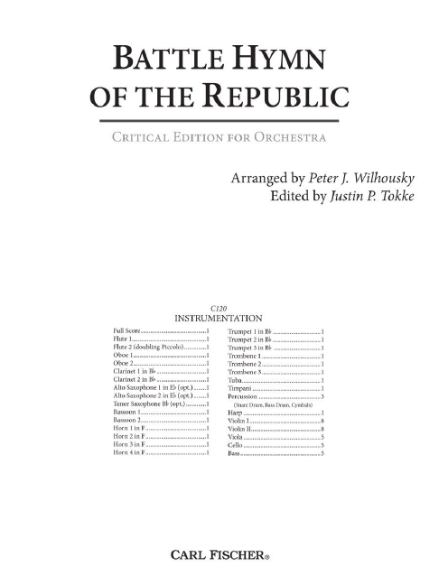 Vorderes Coverbild Battle Hymn of the Republic 