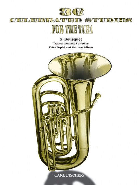 Vorderes Coverbild 36 Celebrated Studies for the Tuba 