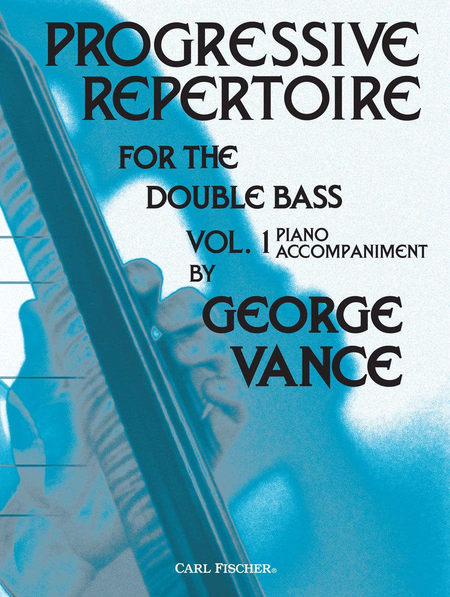 Vorderes Coverbild Progressive Repertoire for the Double Bass Volume 1 (Piano Accompaniment)