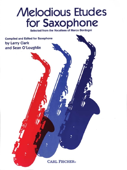 Vorderes Coverbild Melodious Etudes for Saxophone 