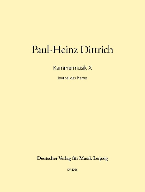 Anderes Coverbild Kammermusik X (1990)