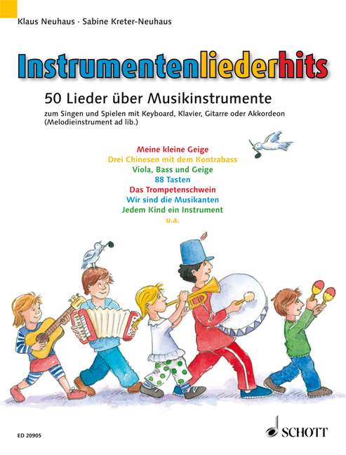 Vorderes Coverbild Instrumentenliederhits